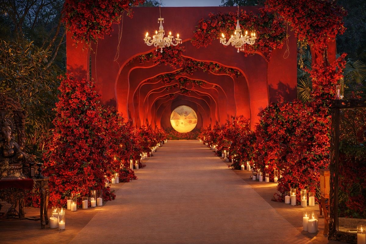Floral Entrance